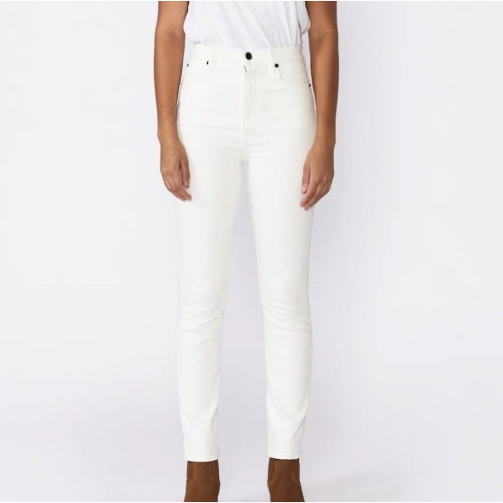 SLVRLAKE Beatnik White High‎ Rise Skinny Jeans Women's Size 25